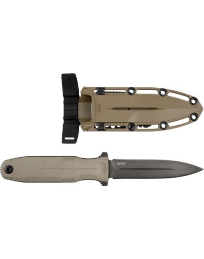 SOG KNIFE PENTAGON FX FDE