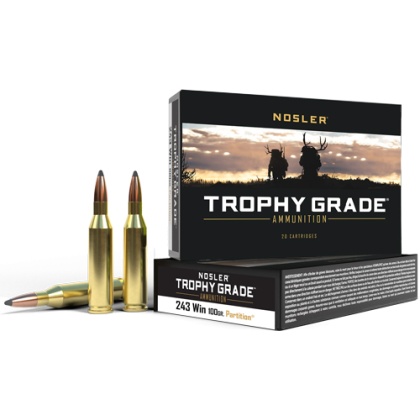 NOSLER TROPHY 243 WIN 100GR