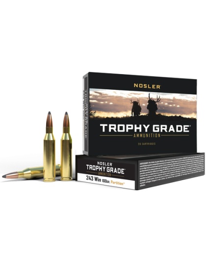 NOSLER TROPHY 243 WIN 100GR