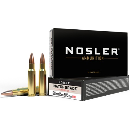 NOSLER MATCH GRADE 6.8 SPC