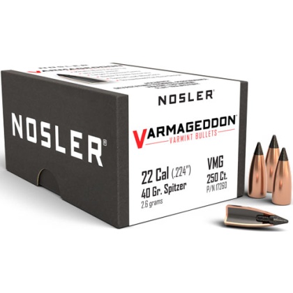 NOSLER BULLETS 22 CAL .224