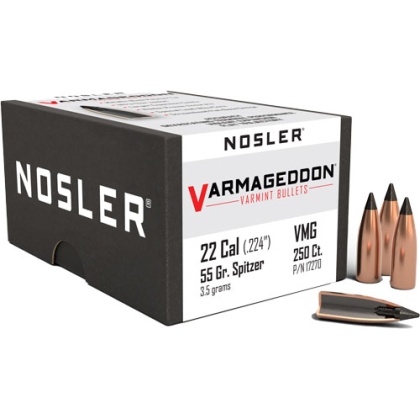 NOSLER BULLETS 22 CAL .224