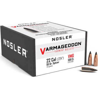 NOSLER BULLETS 22 CAL .224