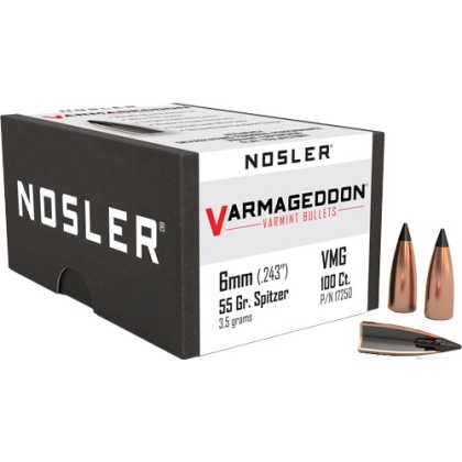 NOSLER BULLETS 6MM .243